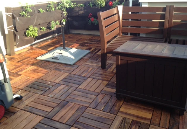 non slip decking tiles