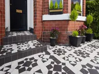 What is good with balcony garden tile?