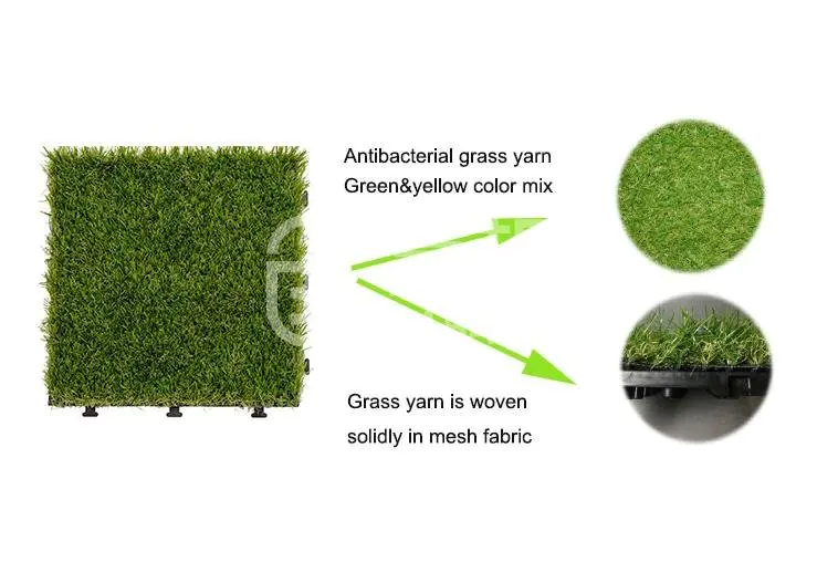 outdoor grass tiles permeable tiles fake grass squares manufacture
