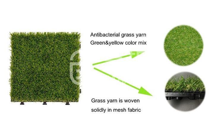 JIABANG anti-bacterial deck tiles on grass hot-sale for wholesale