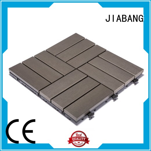 JIABANG plastic patio tiles anti-siding gazebo decoration