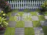interlocking grass mats path balcony garden grass floor tiles manufacture