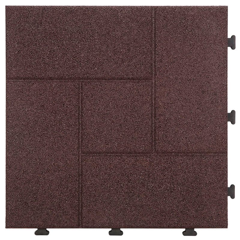 JIABANG 2018 soft rubber gym flooring deck tiles XJ-SBR-DBR002 SBR Rubber Deck Tile image125