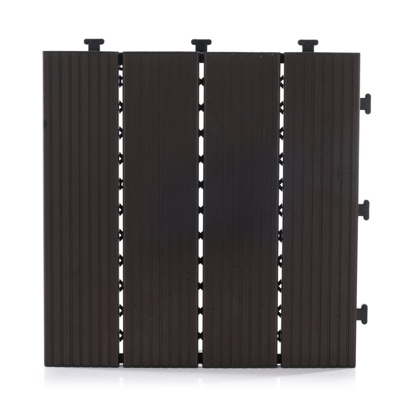JIABANG Modern metal aluminum deck tiles AL4P3030 dark brown Aluminum Deck Tiles image120