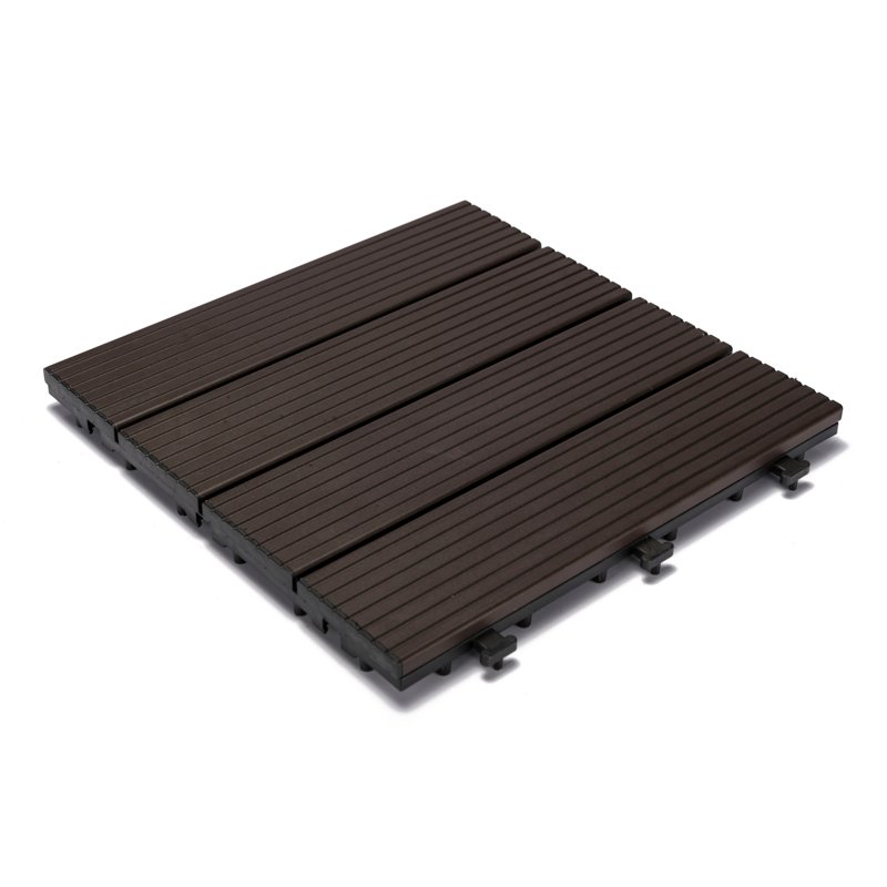 JIABANG Modern metal aluminum deck tiles AL4P3030 dark brown Aluminum Deck Tiles image120