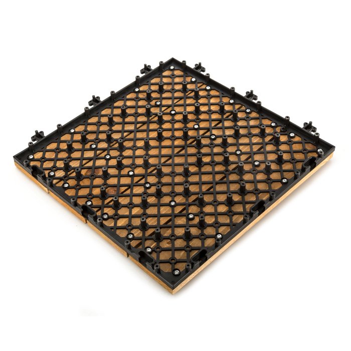 JIABANG Patio wood deck tiles S4P3030PH Fir Wood Deck Tile image111