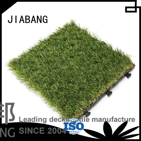JIABANG Brand antibacterial fake grass squares turf factory