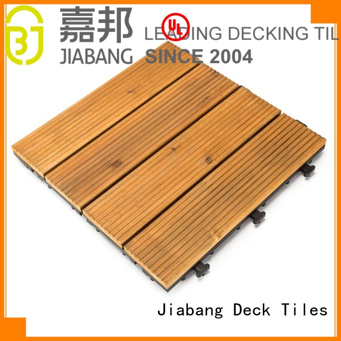 square wooden decking tiles decking solid long Warranty JIABANG