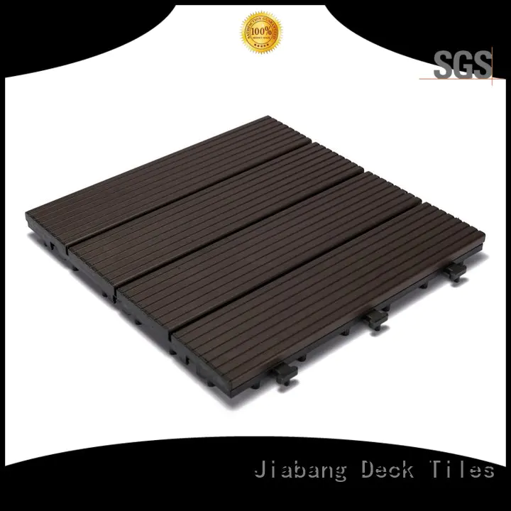 Modern metal aluminum deck tiles AL4P3030 dark brown
