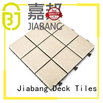 interlocking outdoor ceramic tile best manufacturer for garden JIABANG