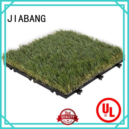 JIABANG artificial grass tiles easy installation for wholesale