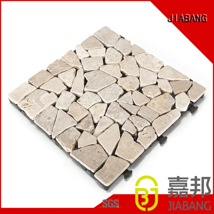 natural french pattern travertine pool deck high-quality for playground JIABANG