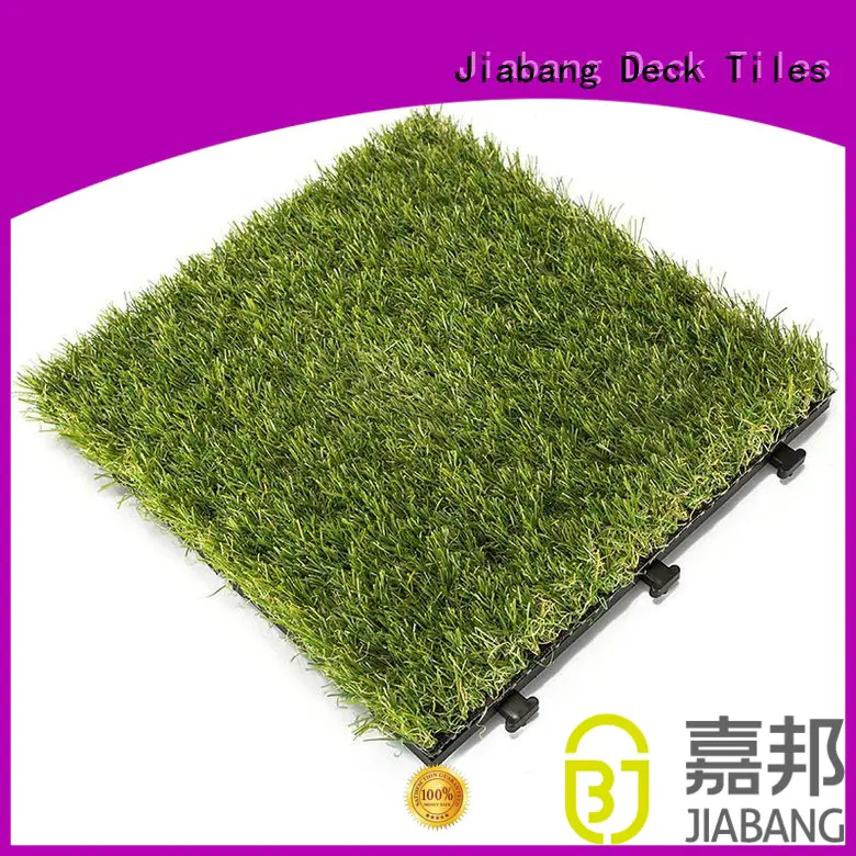hot-sale green grass carpet tiles landscape path building JIABANG