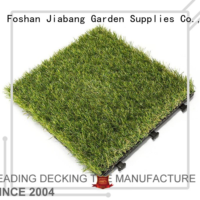 JIABANG Brand grass garden floor artificial grass floor tiles