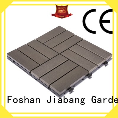 JIABANG high-end plastic decking tiles popular garden path