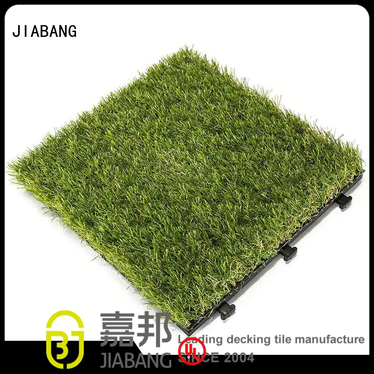 deck patio diy JIABANG Brand grass floor tiles supplier