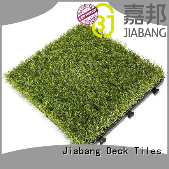 JIABANG hot-sale fake grass tiles garden decoration