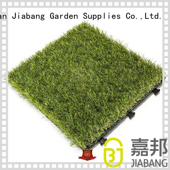 JIABANG wholesale artificial grass decking tiles at discount path building