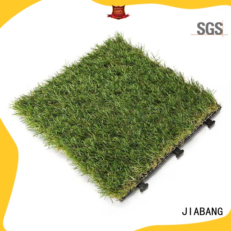 JIABANG anti-bacterial grass tiles easy installation for garden