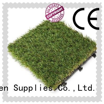 artificial grass tiles flooring hot-sale for wholesale
