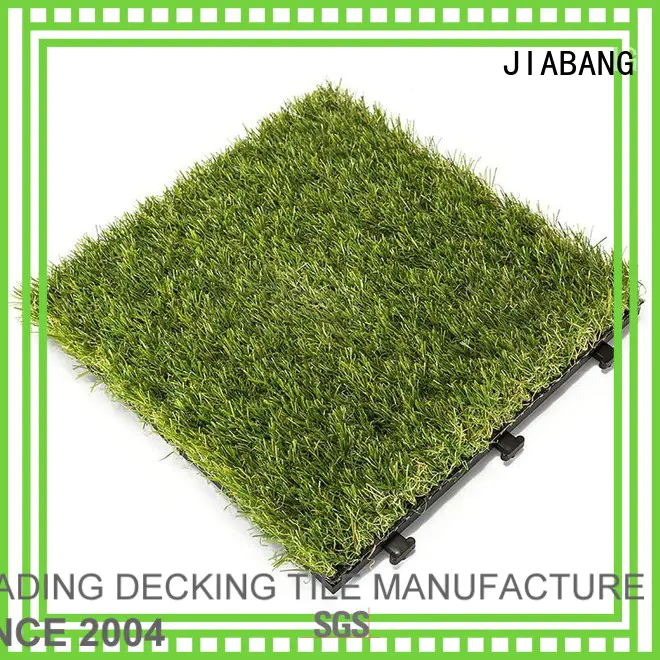 diy grass floor tiles deck JIABANG company