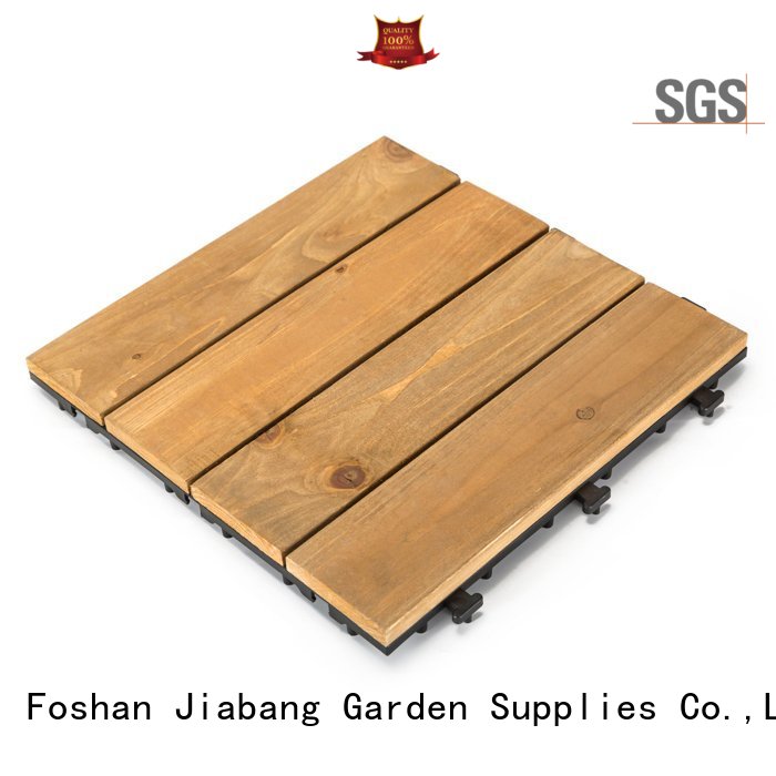 JIABANG diy wood hardwood deck tiles flooring wooden floor