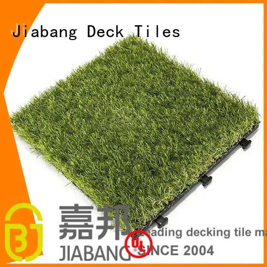 fake grass tiles hot-sale garden decoration JIABANG