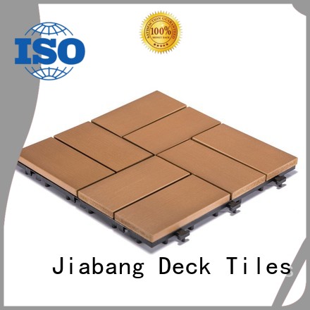 outdoor plastic deck tiles anti-siding garden path JIABANG