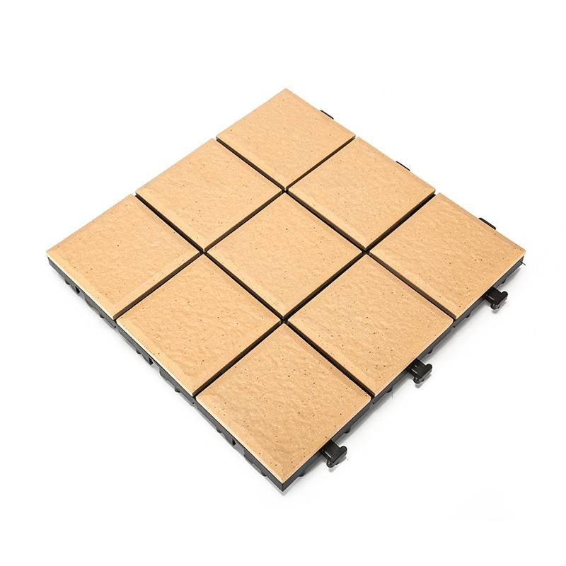 JIABANG 0.8cm ceramic interlocking tiles JB5014B 0.8cm Ceramic Deck Tiles image133