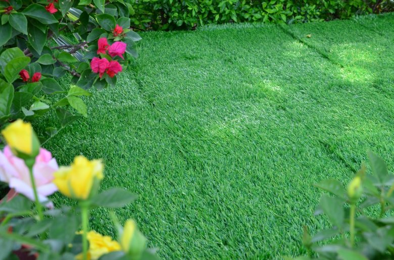 JIABANG flooring artificial grass tiles hot-sale for garden-6