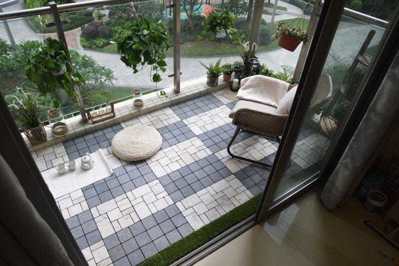 outdoor Custom design color travertine deck tiles JIABANG white