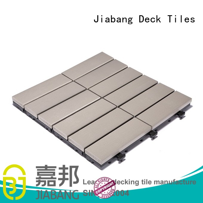 wholesale plastic decking tiles light-weight popular home decoration