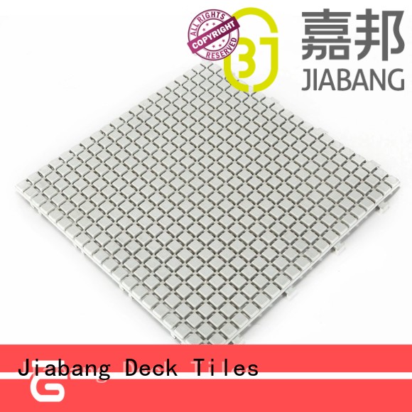 decorative interlocking plastic patio tiles high-quality