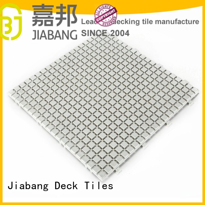 JIABANG decorative plastic garden tiles non-slip for customization