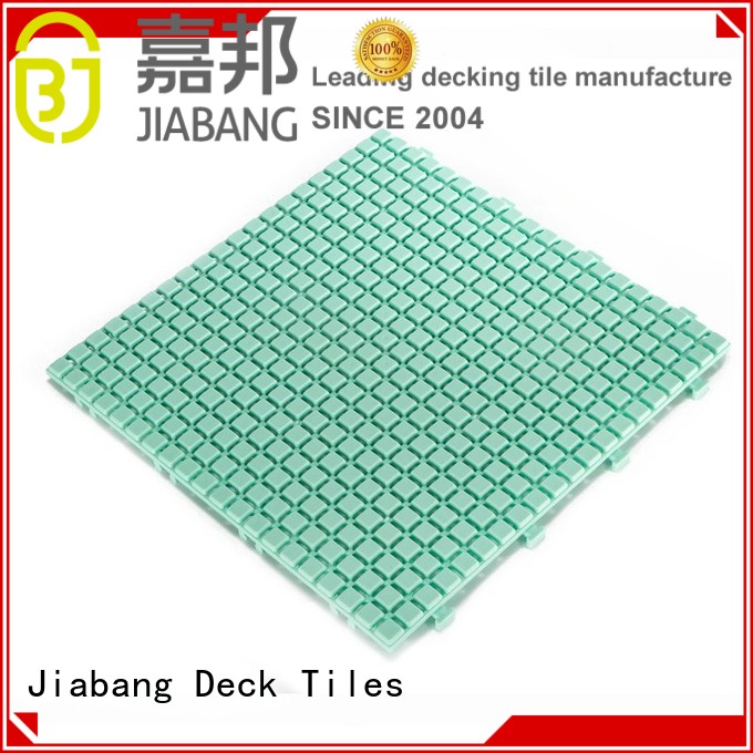 anti-sliding plastic garden tiles high-quality for customization JIABANG