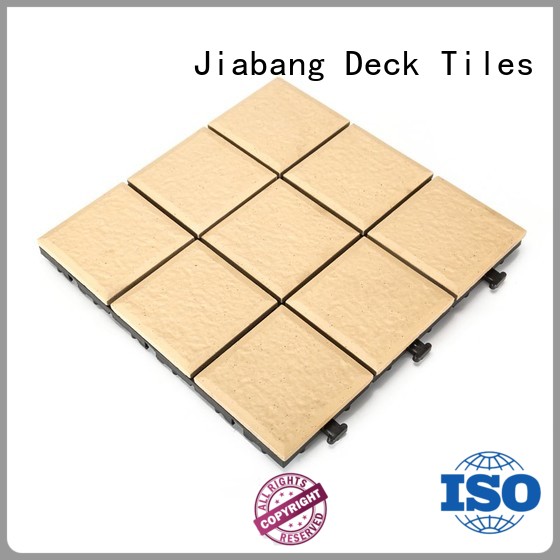 JIABANG ODM porcelain interlocking deck tiles wholesale at discount