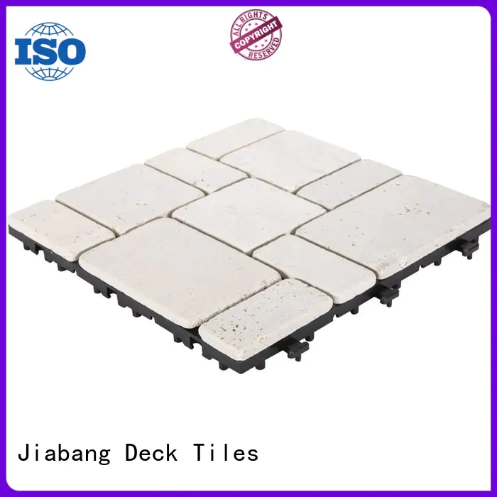 JIABANG hot-sale tumbled travertine tile high-quality for playground