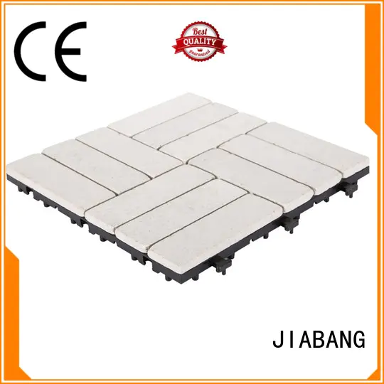 JIABANG interlocking travertine tile outdoor use outdoor from travertine stone