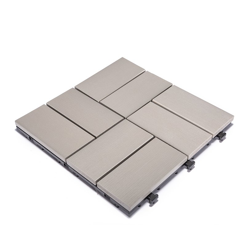 JIABANG Woodland plastic deck tiles PS8P30312LGC Plastic Deck Tile image98