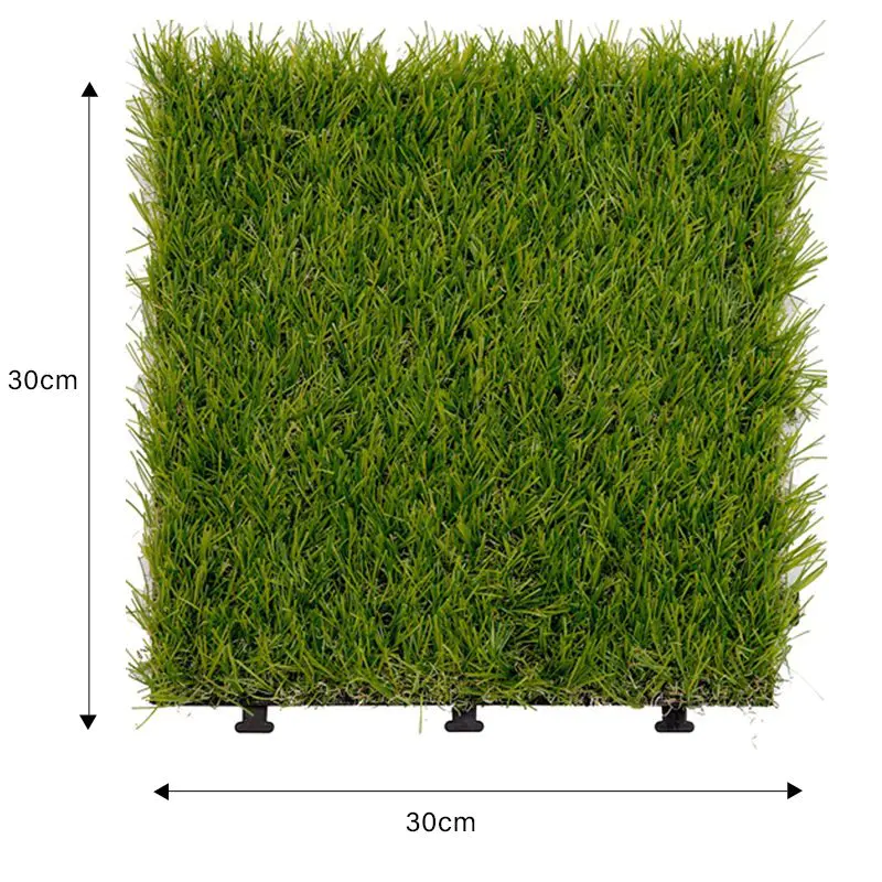 patio garden interlocking grass mats tiles g004green JIABANG Brand