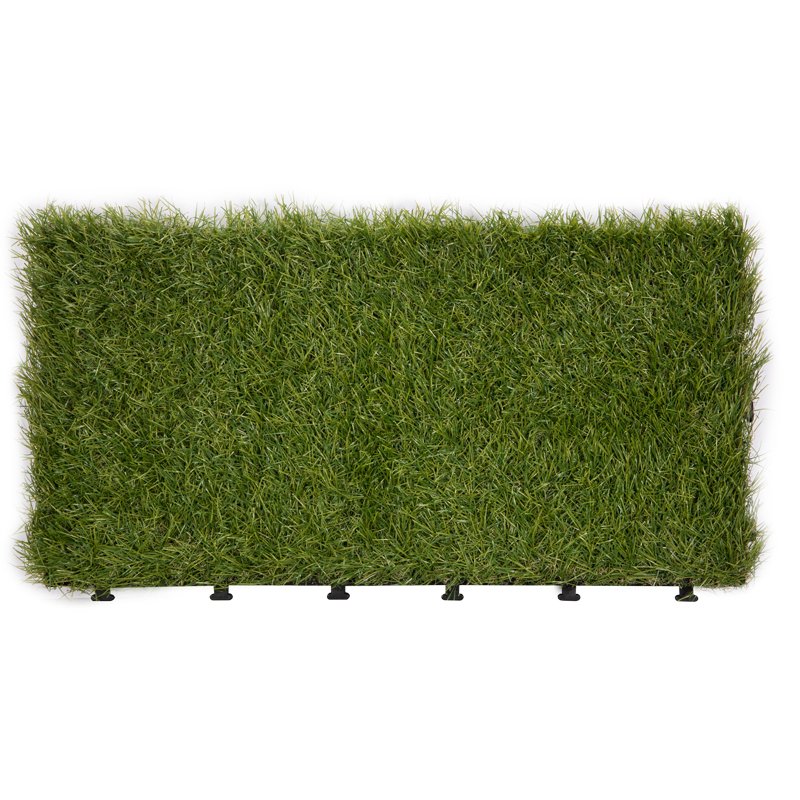 Patio floor artificial grass deck tiles G001-2