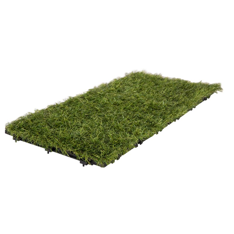 JIABANG Patio floor artificial grass deck tiles G001-2 Normal Grass Deck Tile image92
