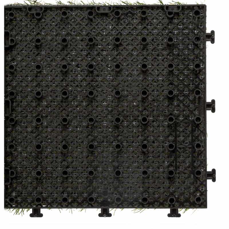 JIABANG Outdoor floor artificial grass deck tiles G002 Normal Grass Deck Tile image91