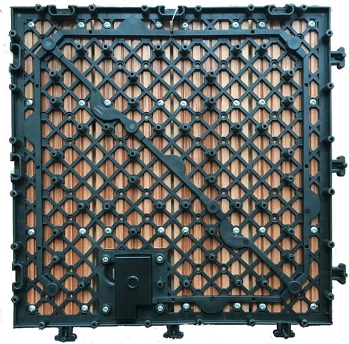 JIABANG Garden ground LED solar light deck tiles SSLW-WPC30- LDX Solar Light Deck Tile image100