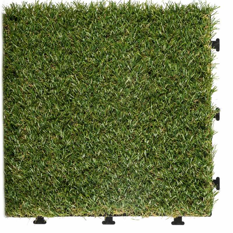 Garden floor design artificial grass deck tiles G014