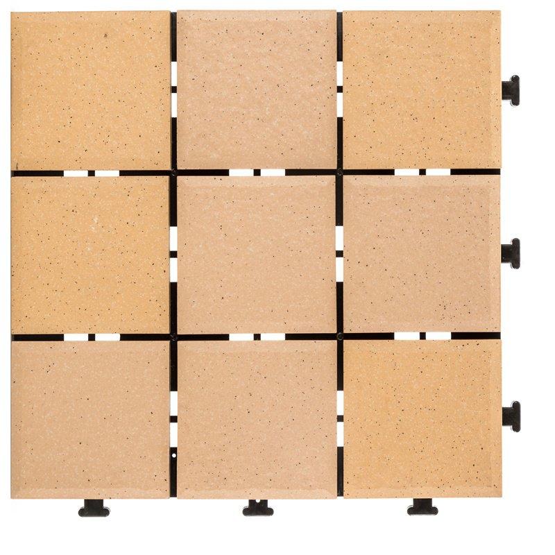 outdoor flooring 1.0cm gazebo deck tile JBH007