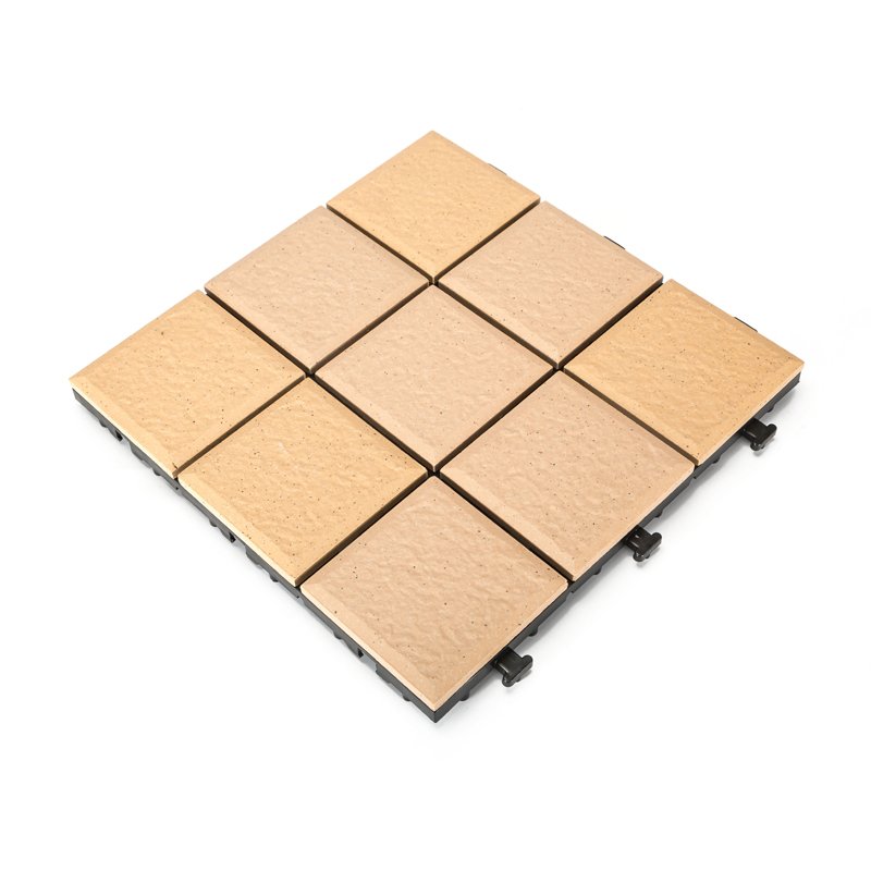 outdoor flooring 1.0cm gazebo deck tile JBH007