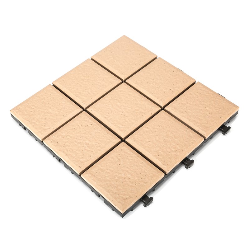 1.0cm ceramic exhibition floor deck tiles JB5013