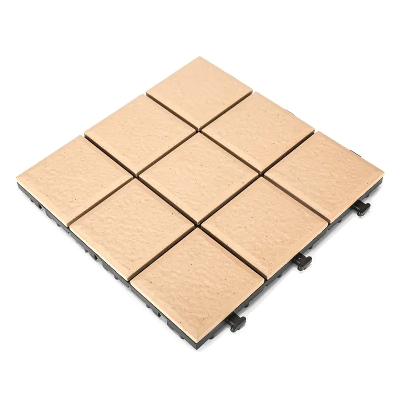 1.0cm ceramic exhibition floor deck tiles JB5013