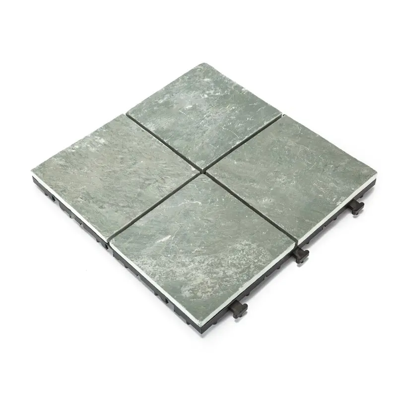 Outdoor natural interlocking slate stone tile online JBT003